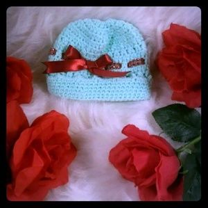 Hat Crocheted Newborn Handmade